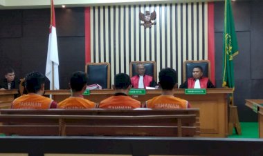 Tergiur Curi Barang Sitaan Negara, Tiga ASN Ini Divonis Hakim 7 Bulan Penjara