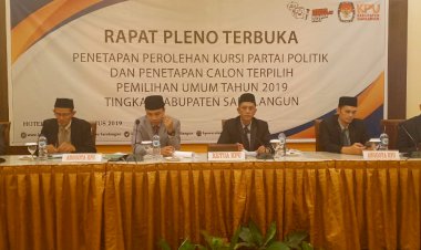 Ini Nama Anggota DPRD Terpilih Ditetapkan KPU Sarolangun