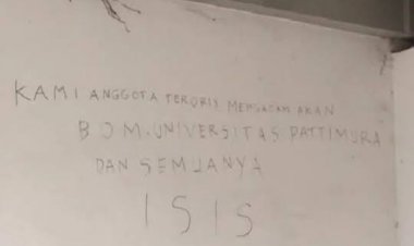 Polisi Usut Pelaku Teror Bom Gunakan Nama ISIS di Unpatti