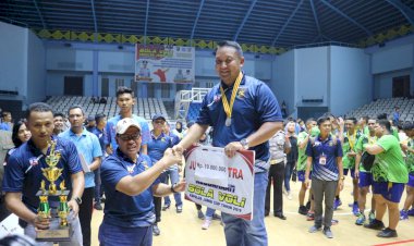 Tim Putra Polres Sarolangun Harus Puas Jadi Runner Up Kapolda Jambi Cup