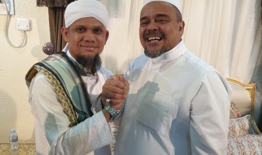Jemaah Haji Asal Jambi Silaturrahmi Habib Rizieq Syihab, Ini Pesan Habib....