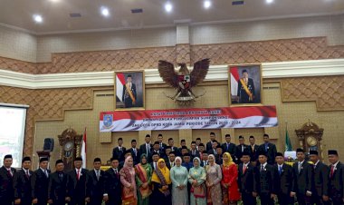 Usai Pelantikan 45 DPRD Kota Jambi Penentuan Fraksi