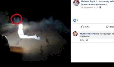 Geger, Pocong Teror Warga yang Melintas Malam Hari