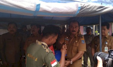 Korban Kebakaran Tungkal Mulai Dapat Bantuan Beberapa Pihak