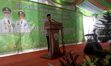 Hadiri Peringatan HUT Koperasi ke-72 Ini Harapan Wawako Jambi