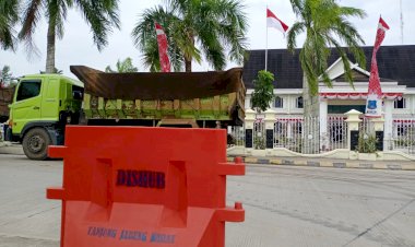 Dishub Tanjabbar Takut Hentikan Mobil Tonase Besar