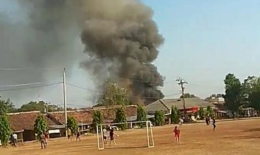 Gudang Amunisi Mako Brimob di Srondol Meledak