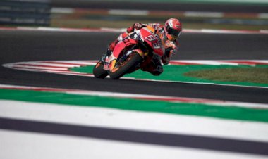 Marquez Juara Rossi Tertinggal, Hasil MotoGP San Marino