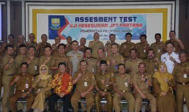 Sekda Buka Kegiatan Assesment Test Uji Kesesuaian JPT Pratama Pemprov Jambi