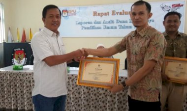 Laporan Kampanye, KPU Beri Penghargaan Terbaik kepada Partai Golkar