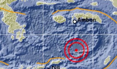 Gempa Mag 6,4 di Laut Banda Bukti  Subduksi Banda Masih Aktif