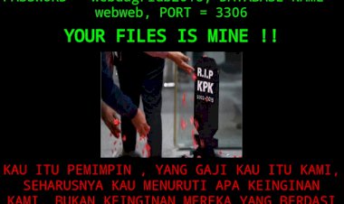 Situs Kemendagri Dihack, Aspirasi Soal KPK Sempat Muncul