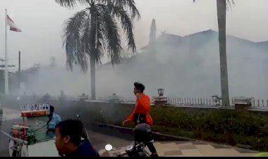 Rusuh Demo Mahasiswa Jambi, Polisi Tembakkan Gas Air Mata