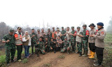 Fachrori Apresiasi BNPB Bantu Atasi Kebakaran Hutan dan Lahan Jambi