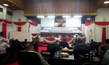 DPRD Bungo Bentuk AKD, Ini Susunan Lengkapnya...!