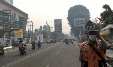 Pak Gubernur! Asap Pekat Muncul Lagi di Kota Jambi