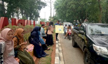 Aksi Peduli, PMII Galang Dana untuk Pengobatan M Husin