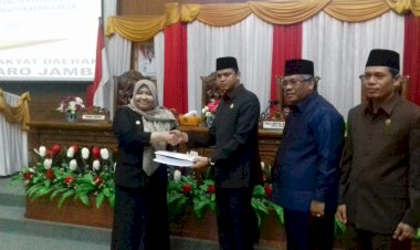 DPRD Gelar Paripurna Penyampaian Secara Resmi Tiga Ranperda Usulan Eksekutif