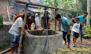Gali Sumur 12 Meter, Ketua RT dan Warganya Nyaris Tewas