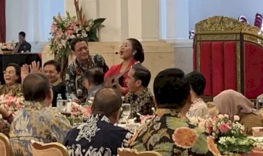 Jokowi Akui Kali Ini Enjoy Bersama Para Menteri