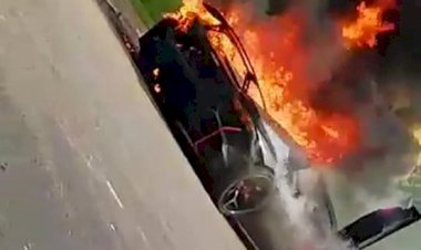 Mobil Lamborghini Raffi Ahmad Terbakar Hebat, Shock Banget!