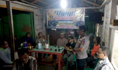 Ngopi Kambtibmas, Kapolres Bungo: Kami Siap Bantu Pecandu Narkoba Direhabilitasi