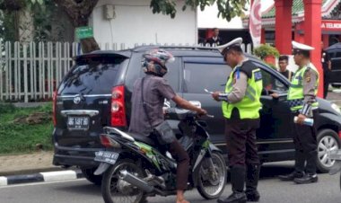 Delapan Hari Operasi, Satlantas Tilang 723 Kendaraan
