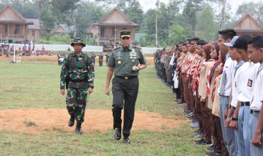 Geopark Kawasan Terpadu Kampung Madani SAD Akan Diresmikan Pimpinan TNI AD