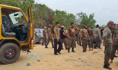 Massa Penambang Mengamuk, Wagub Babel Sempat Disandera dan Mobil Dirusak