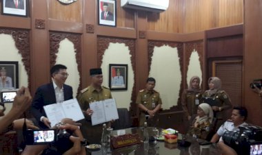 Tingkatkan Kapasitas Jalan Berdikari, Pemkot MOU Dengan PT Rimba Palma