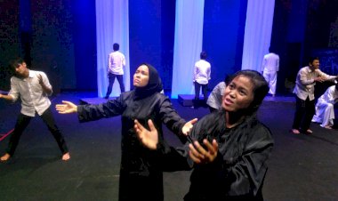 Akhir Pekan Ini 'Tak (Tik) Senja Memjemput Dipergelarkan Teater Tonggak Jambi