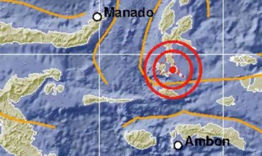 BREAKING NEWS!!! Maluku Utara Diguncang Gempa 7,4 Magnitudo, Berpotensi Tsunami