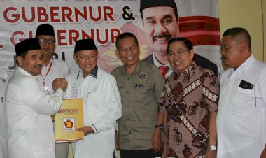 Balikin Berkas di Gerindra, Cek Endra Sebut Kader Prabowo akan Dijadikan Calon Wakil Gubernur