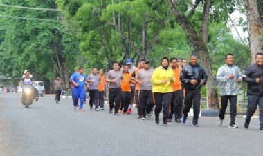 Polisi "Gendut" di Polres Merangin Dipaksa Berlari Setiap Hari
