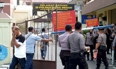 Dua Tersangka Bom Bunuh Diri di Polresta Medan Menyerah