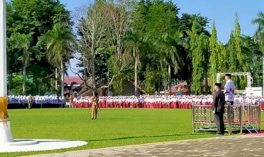 Walikota Pimpin Upacara Peringatan Hari Guru Nasional ke-74