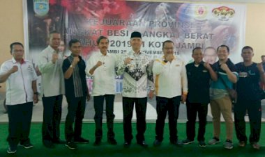 Pembukaan Kejurprov PABBSI, Walikota Jambi: Memajukan Olahraga Sama Pembangunan Fisik