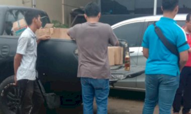Polresta Jambi Gerebek Gudang Miras dan Pemiliknya