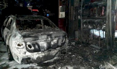 SPBU MT Haryono Terbakar, Delapan Unit Mobil Damkar Diturunkan