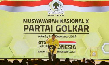 Sah!!! Airlangga Hartanto Kembali Terpilih Menjadi Ketum Golkar