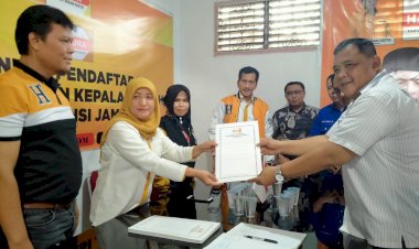 Tim Bakri Ambil Formulir Pendaftaran, Budimansah: Kita Lihat Hasil Survei