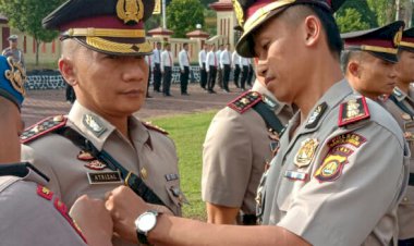 Empat Pejabat Polres Sarolangun Diganti