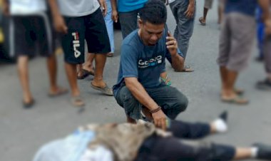 Tabrakan Maut, Pelajar Sarolangun Tewas di Jalan Lintas Sumatera