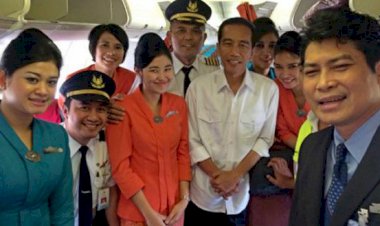 Tudingan Germo di Garuda yang Viral! Jokowi: Bukan Urusan BUMN, Itu Urusan Polisi