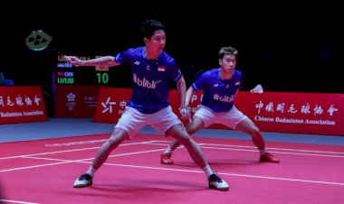 Kalah Dari Pasangan Jepang, Kevin/Marcus Gagal ke Final BWF World Tour Finals