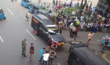 Daaar!! Suara Ledakan Dekat Masjid Istiqlal Jakarta