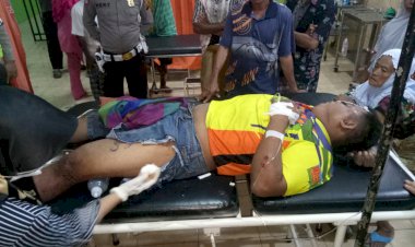 Adu Kambing, Pengendara Motor Asal Tabir Ilir Tewas