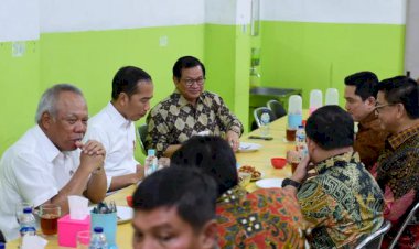 Jokowi Nikmati Sambal Buatan Gubernur Kaltara Irianto
