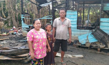 Rumah Hangus DIlalap Api, Warga di Muarojambi Ini Butuh Pertolongan