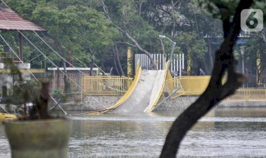 Sekda DKI Sebut Jembatan Ambruk Utan Kemayoran Bukan Pekerjaan Pemerintahan Anies